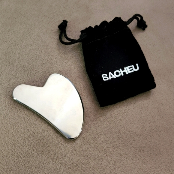 Skincare Sacheu Gua Sha Stainless Steel Facial Sculpting Tool Poshmark